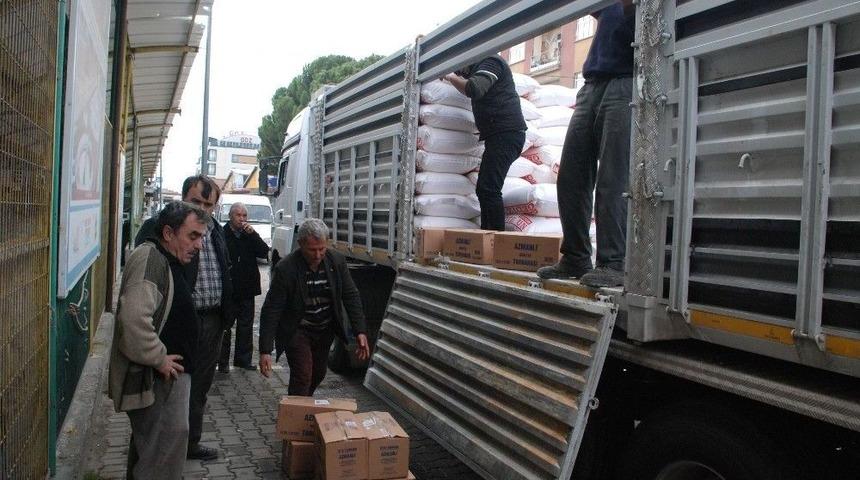 Gediz&rsquo;den Suriye&rsquo;ye İnsani Yardım