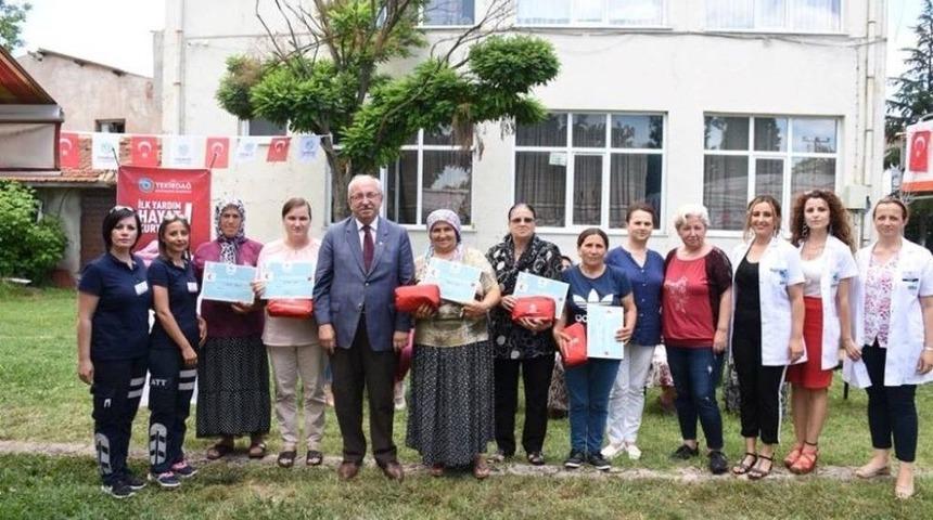 Tekirdağ’da Bebek-çocuk İlkyardım Eğitimleri Devam Ediyor