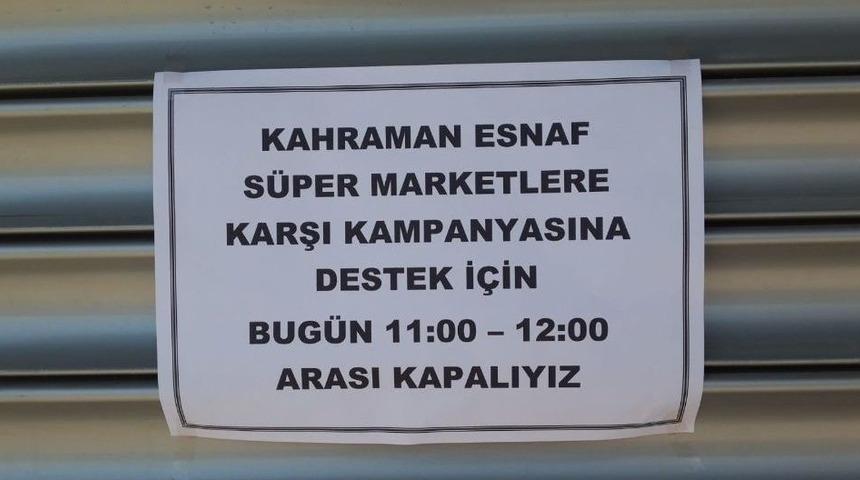 Süpermarketlere Kızan Küçük Esnaf Kepenk Kapattı