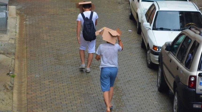 Sıcak Havanın Ardından Yağan Yağmur Serinletti