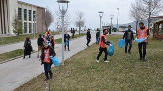 Mşü’de geleceğe Sahip Çık, Çevreni Temiz Tut Etkinliği