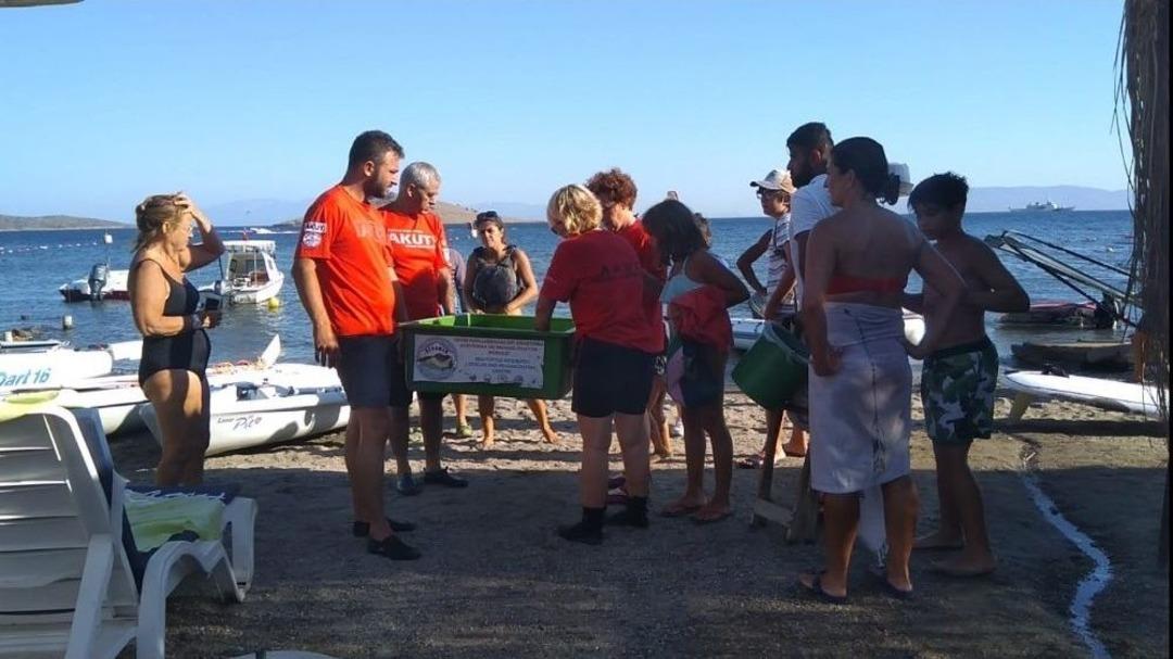 Denizden &Ccedil;ıkanı G&ouml;ren Turistler Şok Oldu