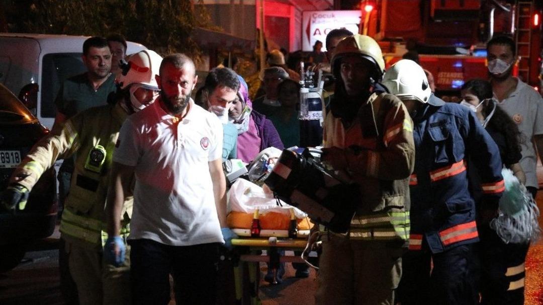 Fatih&rsquo;teki Hastane Yangını S&ouml;nd&uuml;r&uuml;ld&uuml;