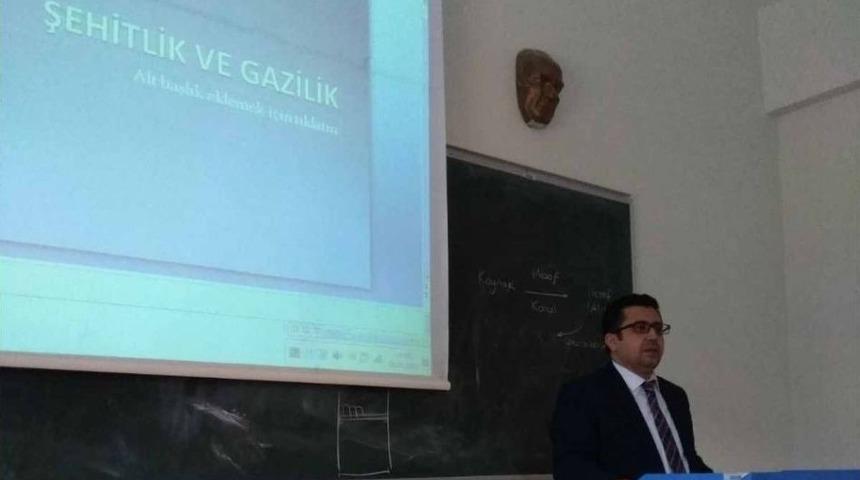 Pazarlar&rsquo;da &rsquo;şehitlik Ve Gazilik&rsquo; Konulu Konferans