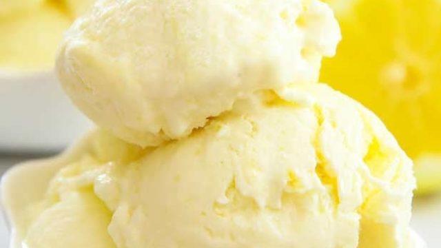 Limonlu dondurma tarifi: Katkı maddesiz gerçek limonlu dondurma yapımı 