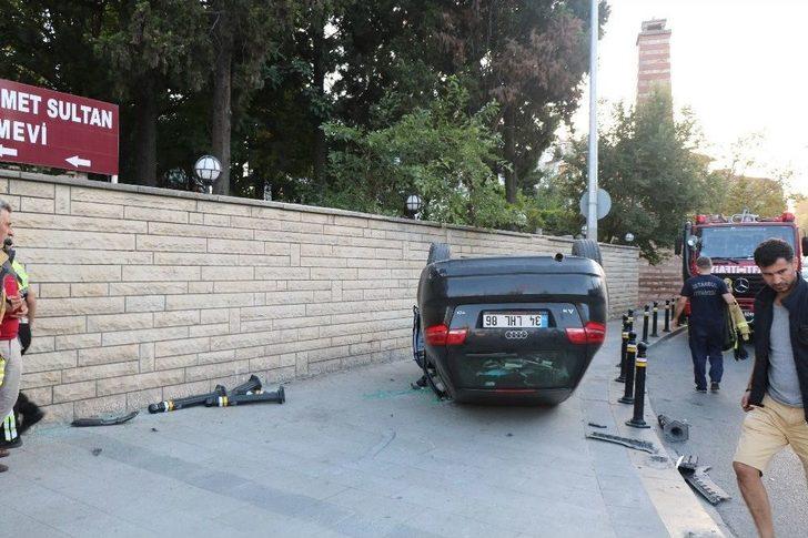 Üsküdar’da Otomobil Takla Attı: 2 Yaralı G3