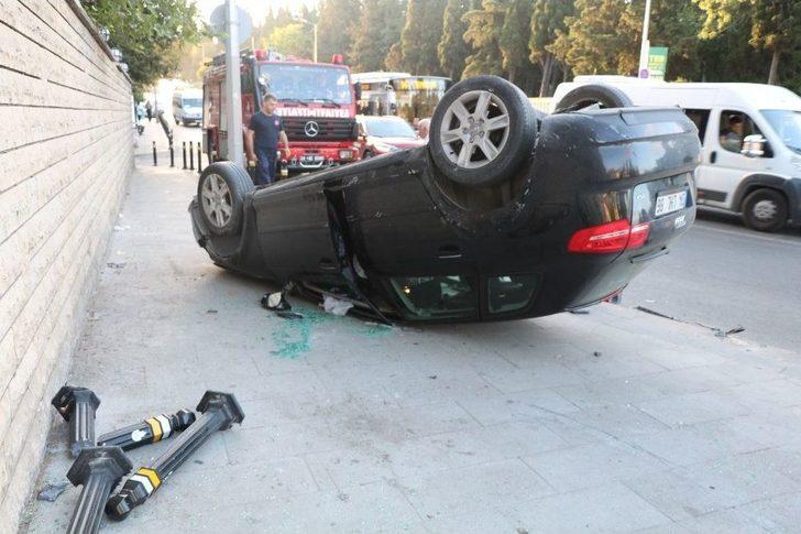 Üsküdar’da Otomobil Takla Attı: 2 Yaralı G4