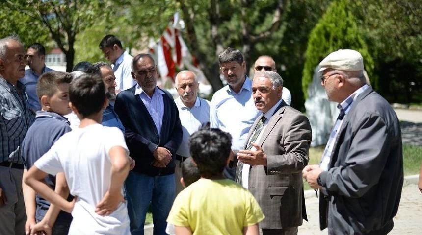 Niğde Belediyesi Hizmet Çadırı İnönü Mahallesi’nde