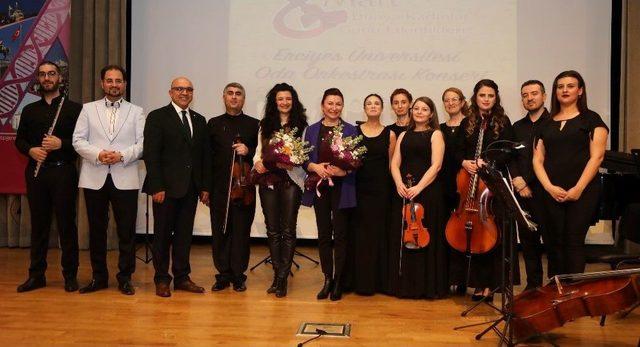 Erü Oda Orkestrası ‘kadınlar Günü Özel Konseri’ Verdi