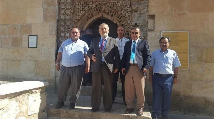 Müftü Çetin, Kemah’ı Gezdi