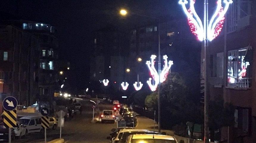 Yozgat&rsquo;ın Caddeleri Estetik Işıklandırmalarla Renklendi