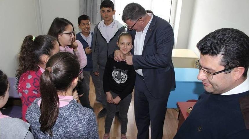 Başkan Duymuş&rsquo;tan Akıl Oyunları Sınıfı&rsquo;na Ziyaret