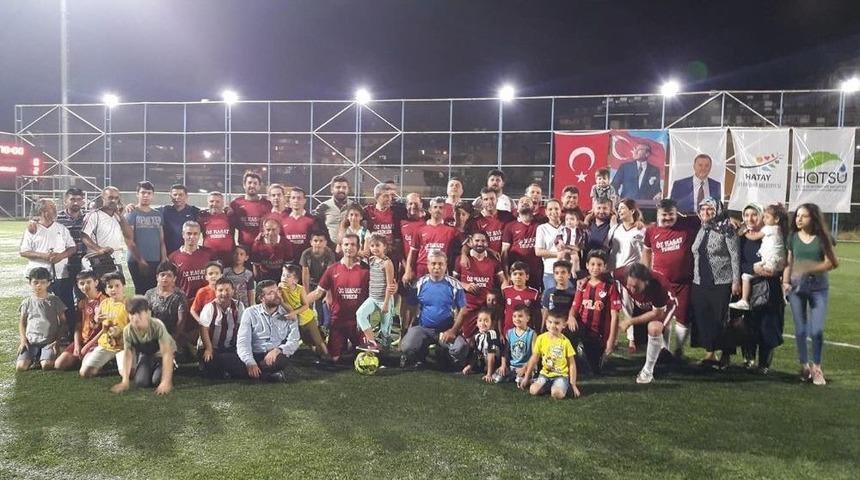 Erhan Aksay Turnuvası&rsquo;nda Antakya Şampiyonu Aydınlıkevler