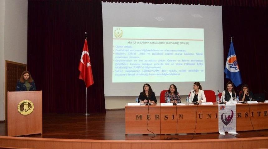 Me&uuml;&rsquo;de &rsquo;kadına Y&ouml;nelik Şiddetin Yasal Boyutu Ve Uygulamaları&rsquo; Anlatıldı