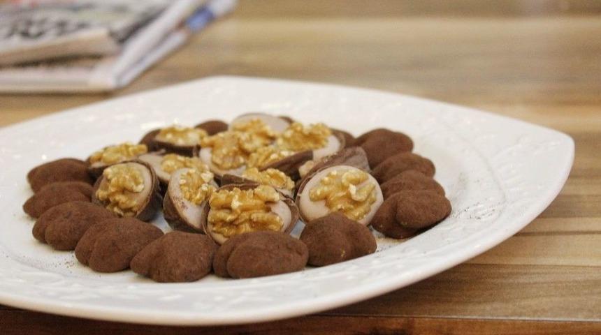 Kaman&rsquo;da &rsquo;ceviz Şekeri&rsquo; &Uuml;retildi