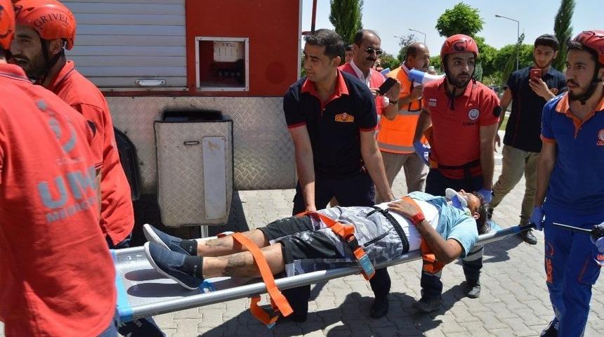 Besni Devlet Hastanesinde Ki Tatbikat Gerçeği Aratmadı