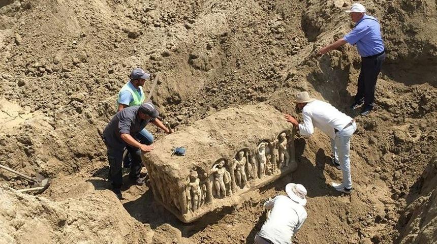 Tripolis&rsquo;teki 12 Odalı Mozaikli Villanın 4 Odası Daha G&uuml;n Y&uuml;z&uuml;ne &Ccedil;ıkarılacak