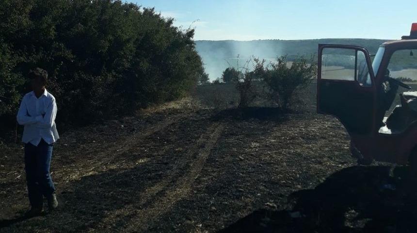 Yangın Ormanlık Alana Sı&ccedil;ramadan S&ouml;nd&uuml;r&uuml;ld&uuml;