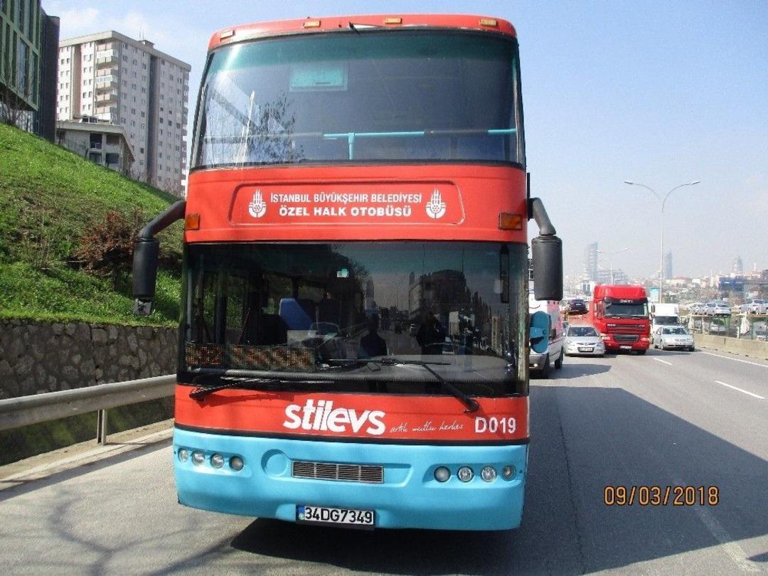 E-5 Otoyolu G&ouml;ztepe Mevkiinde Kaza