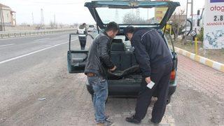 Derinkuyu’da Polis Ekipleri Şok Uygulama Yaptı