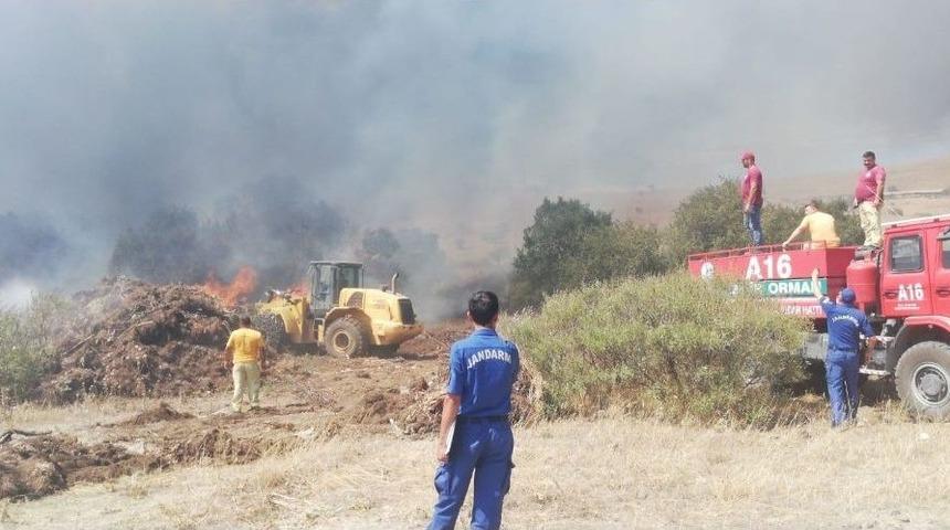Hurdalık Alanda Yangın