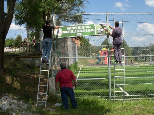 Kartepe’de 5 Futbol Sahası Daha Hizmete Girdi