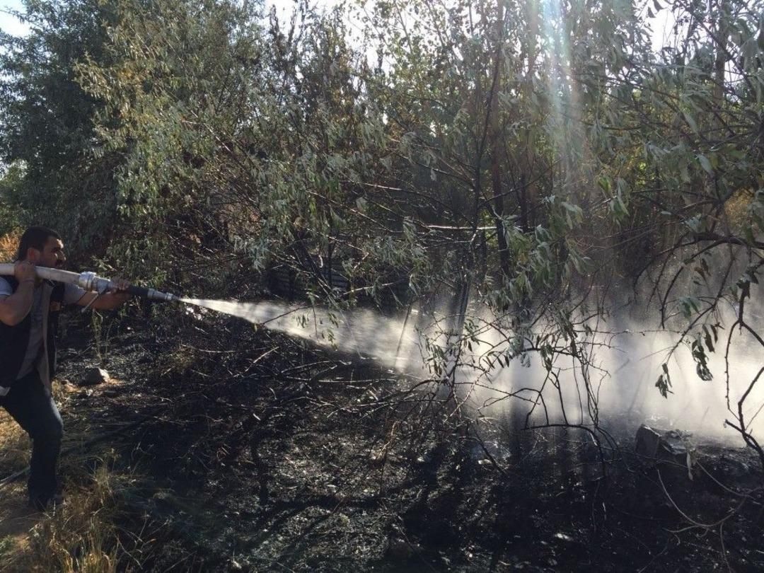 Başkale&rsquo;de Yangın