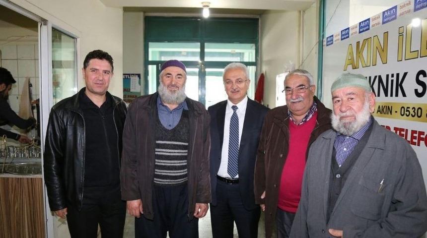 Başkan Başsoy&rsquo;un Esnaf Ziyaretleri Devam Ediyor