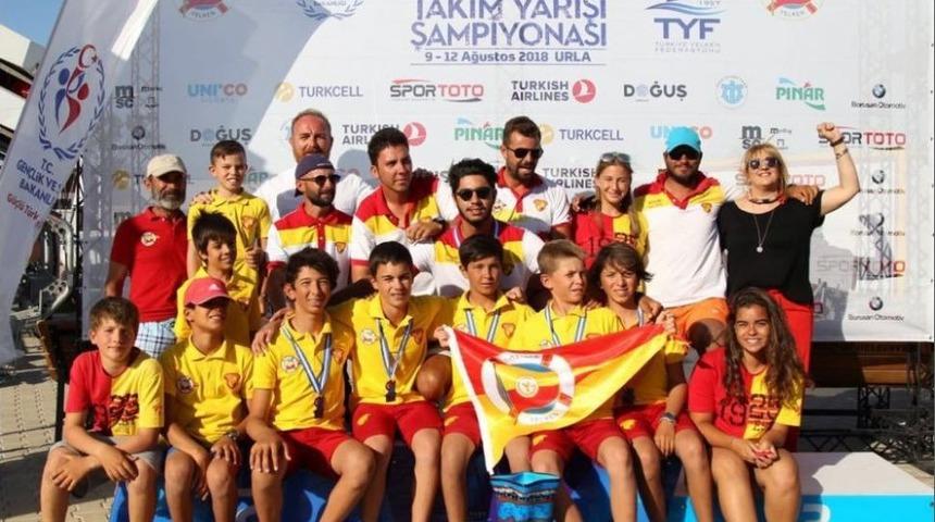 G&ouml;ztepe Yelken, T&uuml;rkiye Şampiyonu Oldu