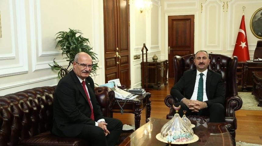 Ato&rsquo;dan Adalet Bakanı G&uuml;l&rsquo;e Ziyaret