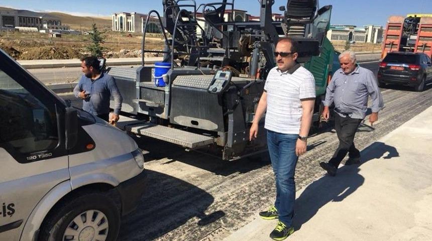 Vali Pehlivan Yol Ve Bina İnşaat &Ccedil;alışmalarını İnceledi