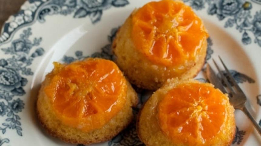 Mandalinalı Mini Kek