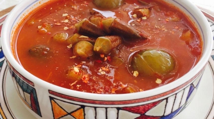 Erikli Bamya Çorbası