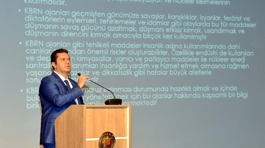 Emniyet M&uuml;d&uuml;rl&uuml;ğ&uuml; Personeline &rsquo;kbrn&rsquo; Eğitimi Verildi