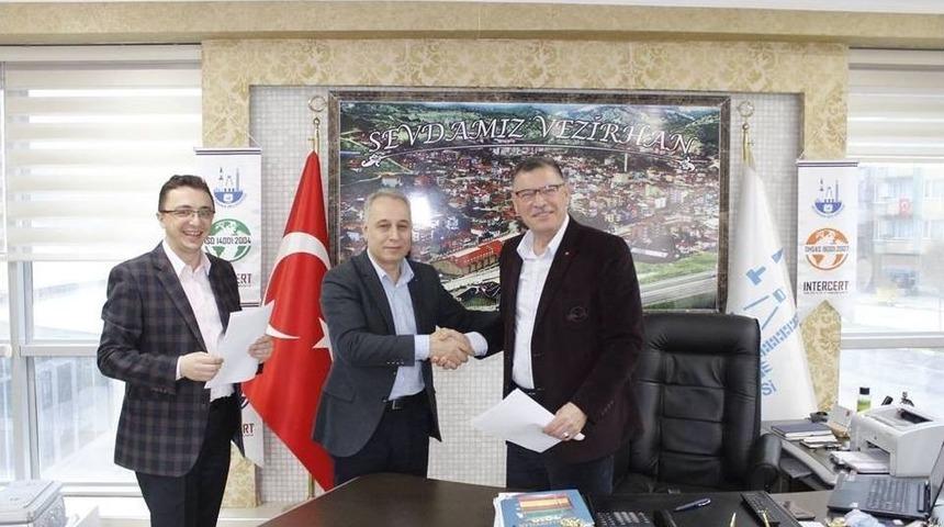 Vezirhan Belediyesi İle Ziraat Bankası Arasında Protokol İmzalandı