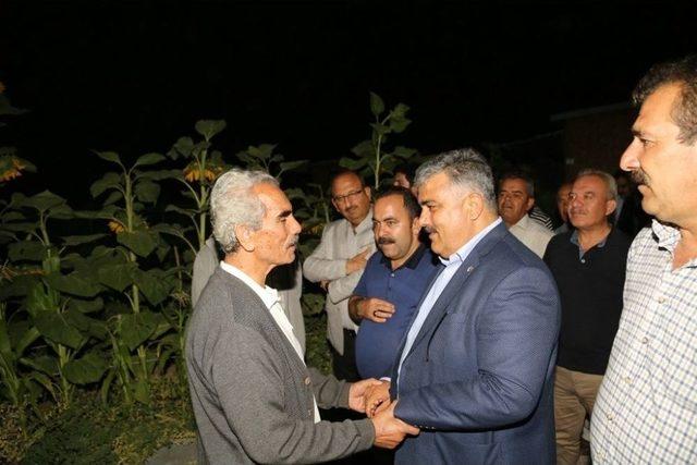 Başkan Özgüven’den Hobi Bahçeleri Sakinleriyle Buluştu