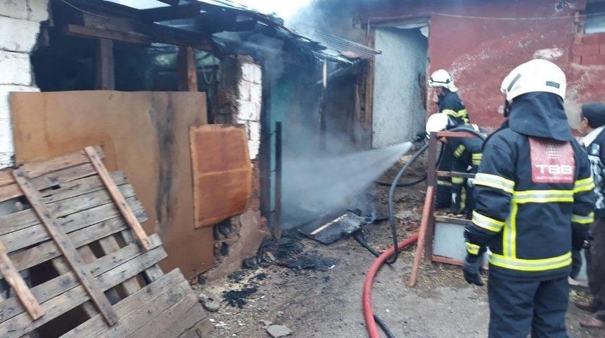 K&ouml;m&uuml;rl&uuml;kte Yangın &Ccedil;ıktı