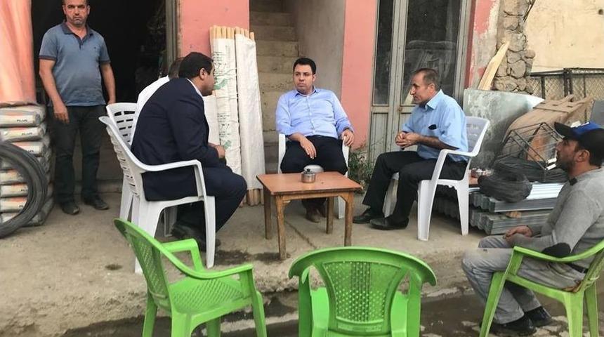 Kaymakam &Ouml;zcan, Esnaf Ziyaretinde