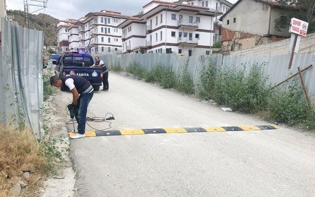 Çankırı’ya 27 Adet Hız Kesici Yerleştirildi