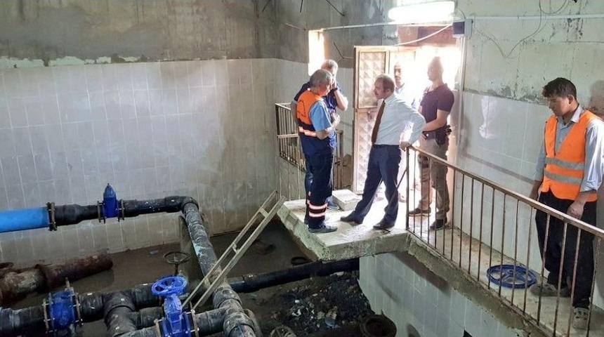 Başkan Epcim İ&ccedil;me Suyu Şebeke Hatlarını Denetledi