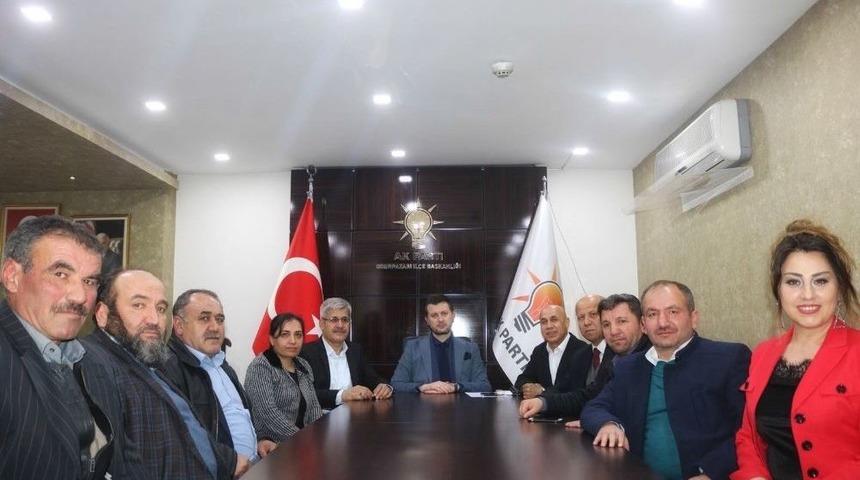 Malatyalılar Derneği&rsquo;nden Ak Parti&rsquo;ye Ziyaret