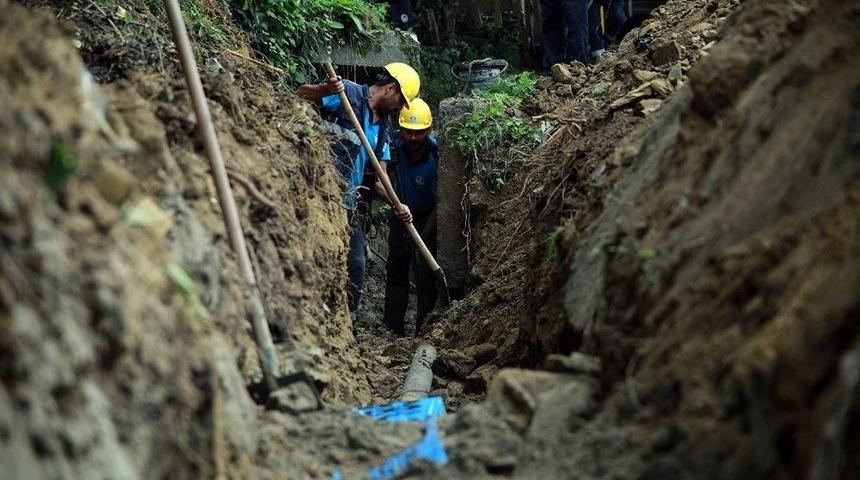 G&ouml;rele Ve Yalpankaya&rsquo;da Terfi Hattı İnşaa Ediliyor