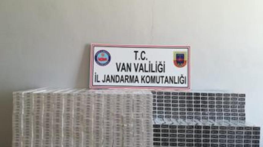 Jandarmadan Sınır Hattında Ka&ccedil;ak Sigara Operasyonu