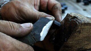 Oltu Taşına Hayat Veren Eller