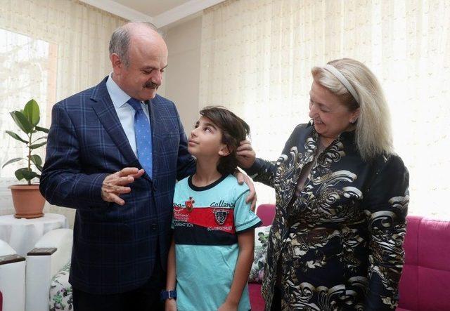 Şehit Kurbanoğlu’nun Ailesi Ziyaret Edildi