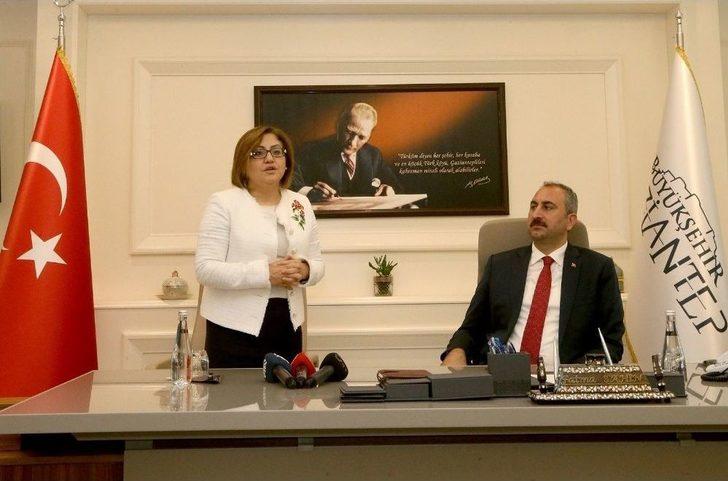 Fatma Şahin Bakan Gül’ü Ağırladı G2