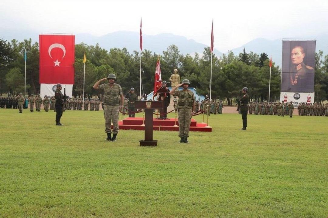 39. Mekanize Piyade Tugay Komutanlığı&rsquo;nda Sancak Devir Teslimi