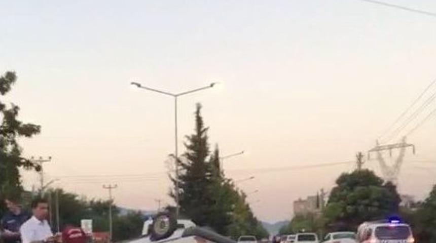 Otomobil Takla Attı: 1 Yaralı