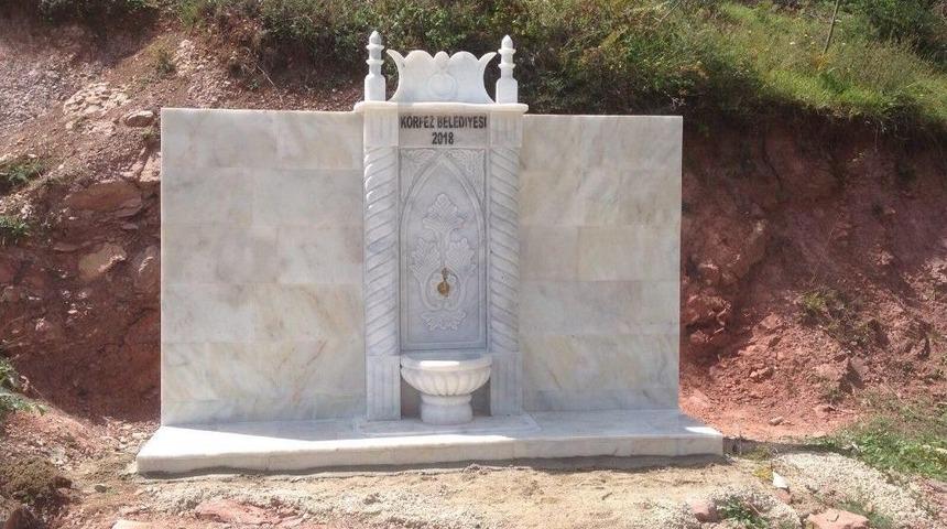 K&ouml;rfez K&ouml;ylerine Osmanlı &Ccedil;eşmeleri