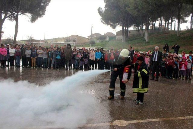 Mevlütlü İlkokulunda Gerçeği Aratmayan Tatbikat